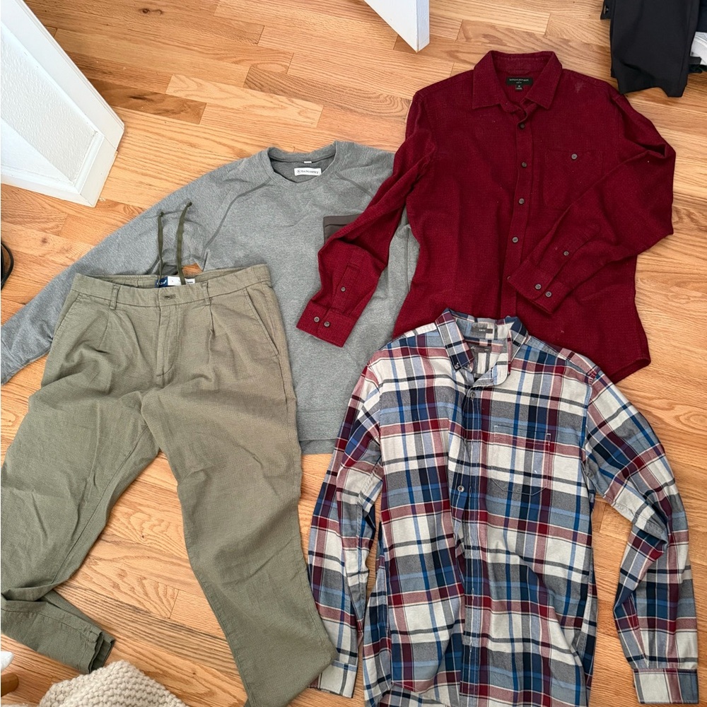 Men’s shirts and pants